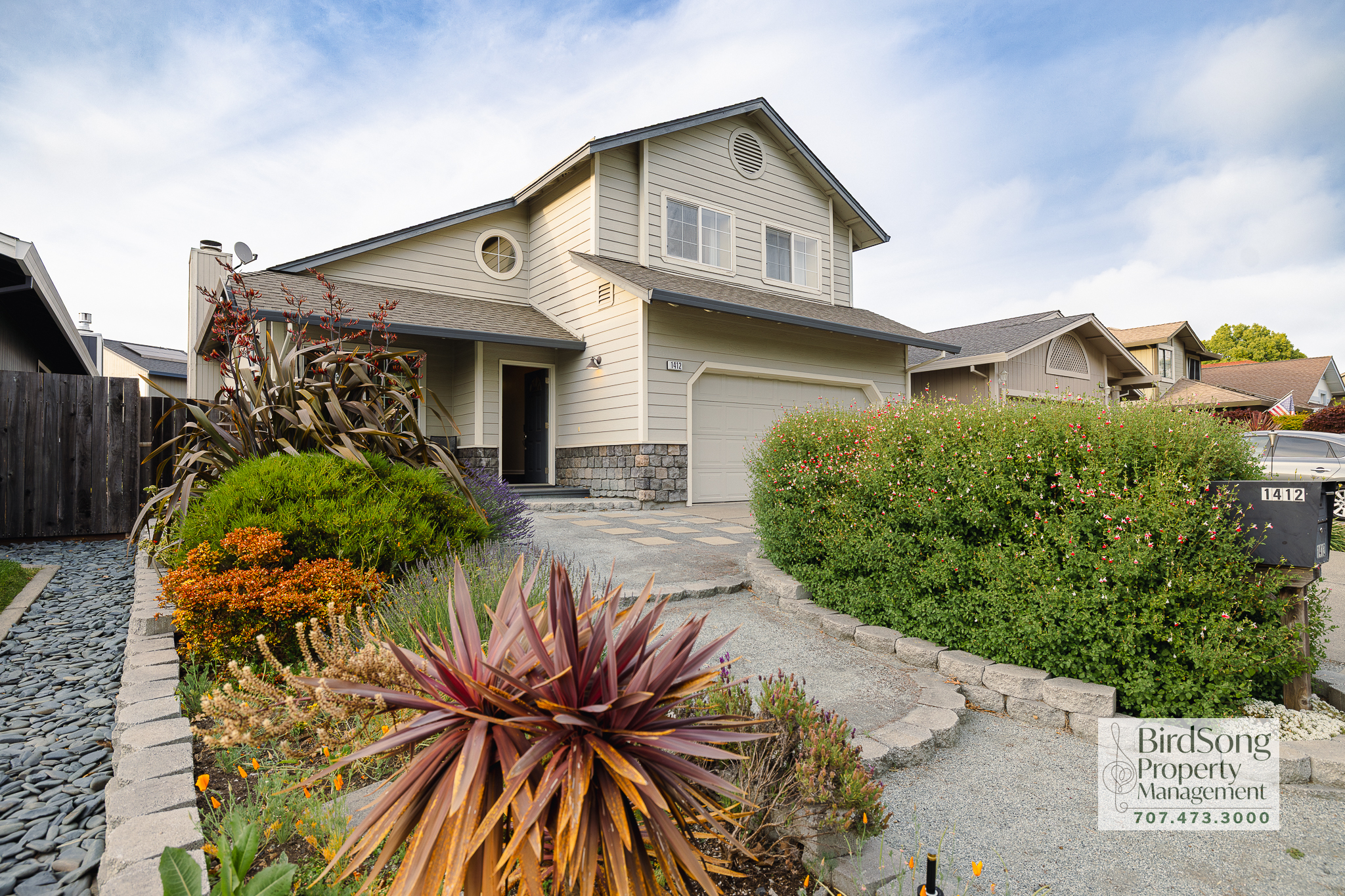 1412 Middlebrook Way Rohnert Park CA house for rent